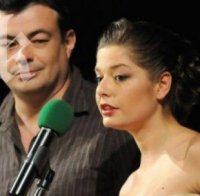 Алекс Сърчаджиева по-пияна от мъжа си Ласкин, прави гаф след гаф в ефир