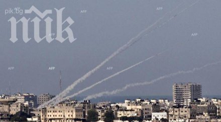 ивицата газа изстреляни близо ракети териториите израел