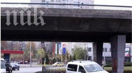 задръствания края март започва ремонтът моста километър