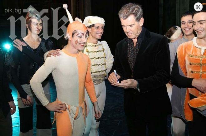 Джентълменът Пиърс Броснан очарова Софийската опера (снимки)