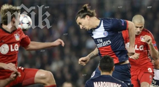 Пари Сен Жермен победи Байер Леверкузен с 2:1