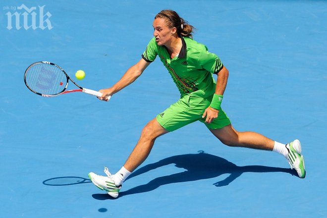 Александър Долгополов на 1/2-финал в Индиън Уелс