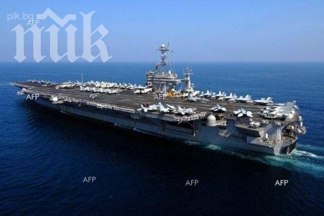 САЩ ще удължи престоя на самолетоносача „Джордж Буш” в Средиземно море