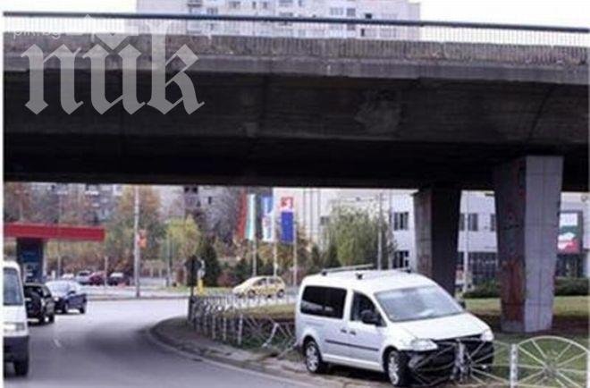 Нови задръствания! До края на март започва ремонтът на моста на 4-ти километър