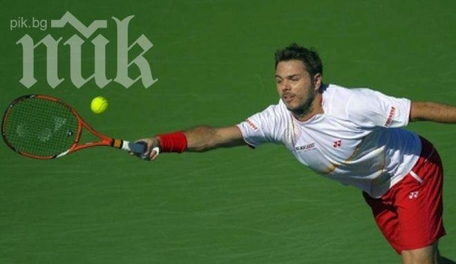 Вавринка с първа загуба за годината, Мъри също отпадна в Индиън Уелс