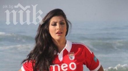 знойна бразилка стана талисман любимия бенфика