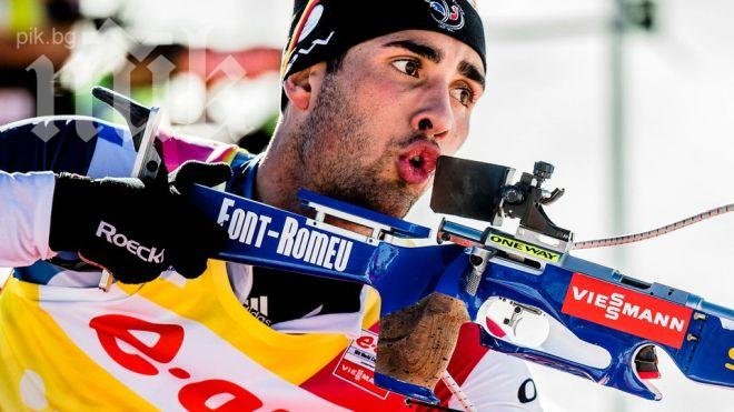 Мартин Фуркад спечели отново Световната купа в биатлона