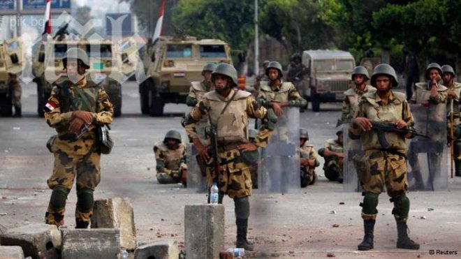 Петима египетски войници са били застреляни в Кайро