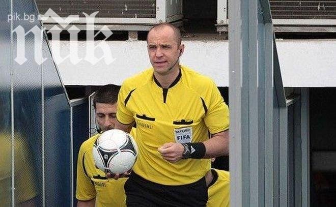 Скандалният Станислав Тодоров ще свири реванша между Ботев и Левски