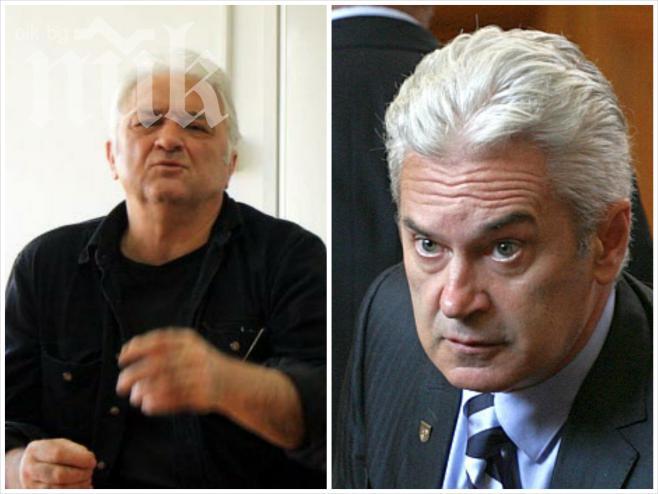 Бесен скандал по Нова! Волен Сидеров към Сашо Диков: Смърдиш, отиди да се изкъпеш! Той: Ти пък вониш!