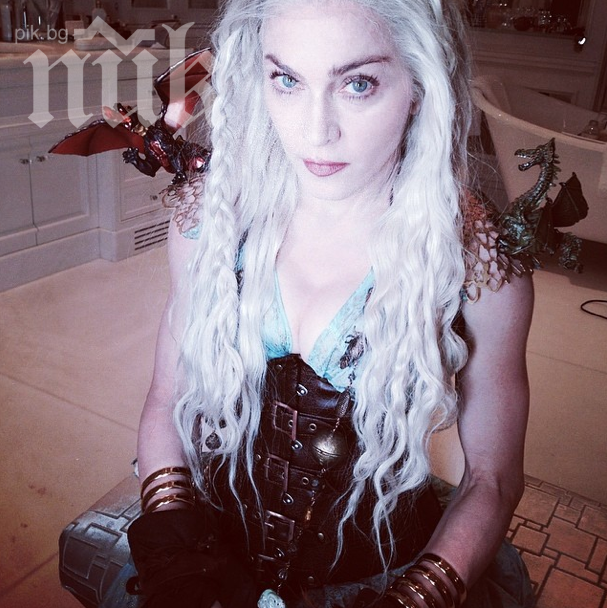 Мадона стана героиня от Игра на тронове 