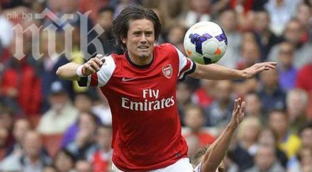 томаш росицки завърши кариерата арсенал