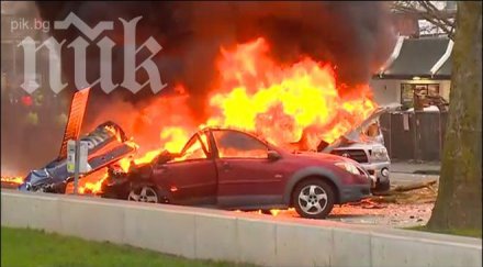 хеликоптер разби центъра сиатъл загинали снимки