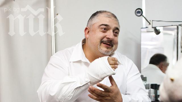 Сакатлък! Ути с потрошена ръка в Денсинг старс