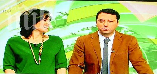 Генка закъсня за сутрешния блок, пудри се като за последно, Косьо я заплаши с глоба