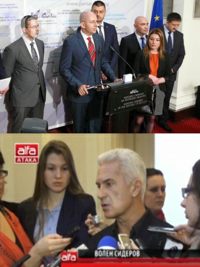 Изгониха репортерите на Волен от стаята им в парламента, сложиха в нея депутатите на Бареков