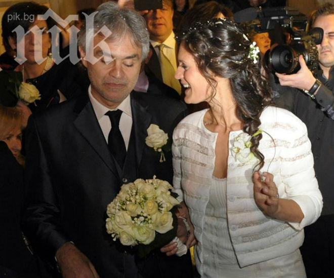 Андреа Бочели се ожени!