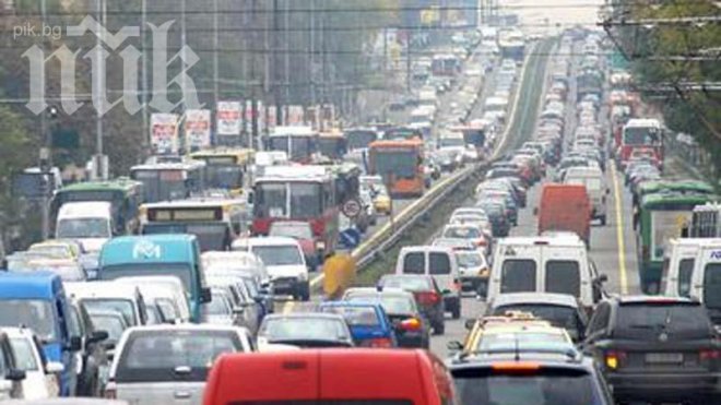 Ремонт на Цариградско шосе променя движението в София