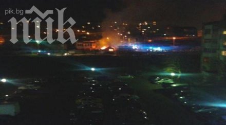 кафене бургас изгоря основи мощен взрив