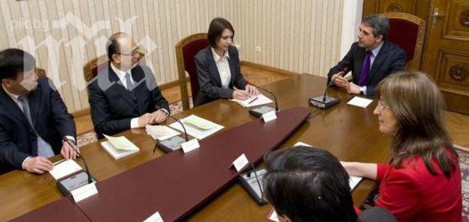 Плевнелиев прие делегация от китайски мегаполис