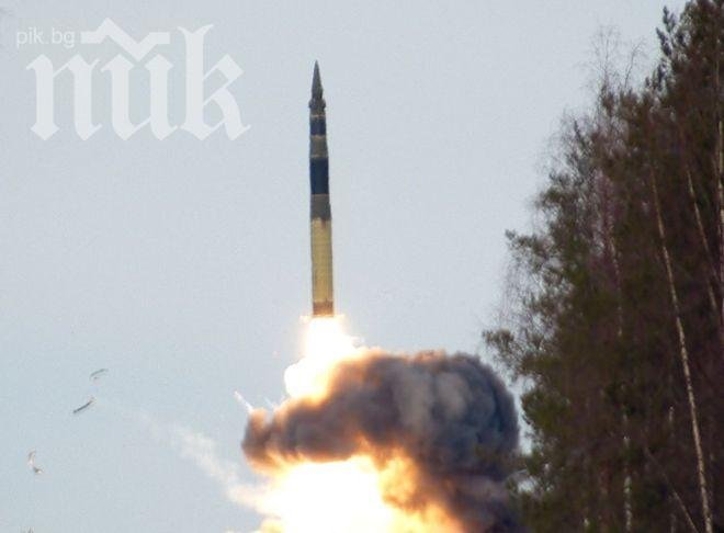 Ракета-носител Съюз 2.1б със спътник на борда стартира от космодрума Плесецк