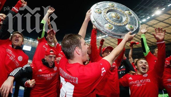 Играчите на Байерн са си подали 1004 пъти топката в шампионския си мач срещу Херта