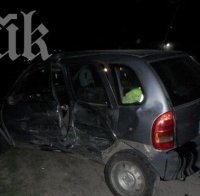 Кървава катастрофа край Петрич! Млад мъж разкъсан сред ламарините, има ранени! (снимки)