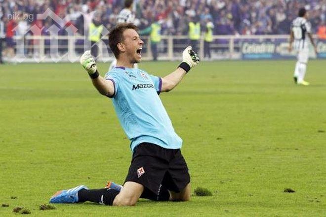 Вратар подновява договора си с Фиорентина