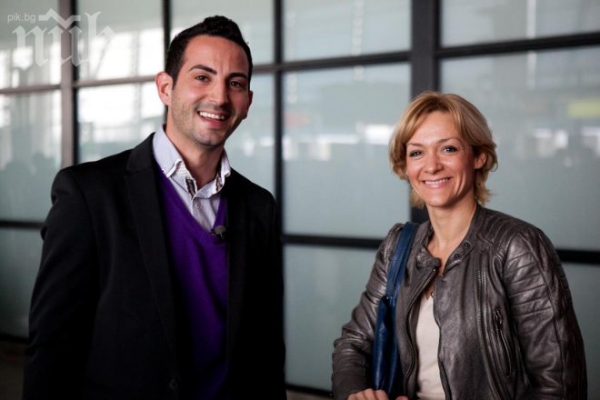 Албена Денкова кацна в София без бебето и Максим