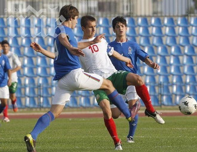 Антонио Вутов бележи зе младежите при загуба от Македония