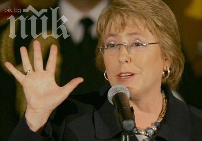 Евакуираха чилийската президентка след новия трус от 7,8