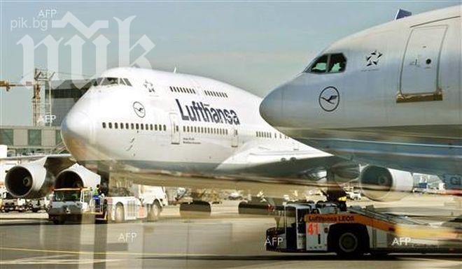 Хиляди полети са отменени заради стачката на пилотите на „Луфтханза”