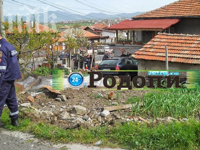 Пиян водач заби Мерцедес-а си в къща със 100 км/час