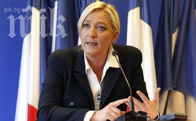 Глобиха Марин льо Пен с 10 000 евро