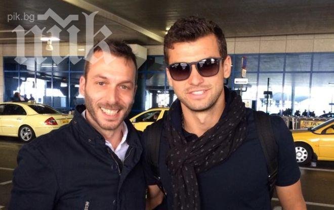 Посрещнаха Гришо като световна звезда в Атина (видео)