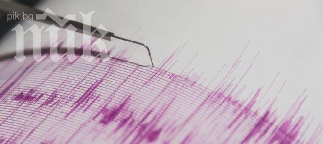 Силен трус удари и Китай