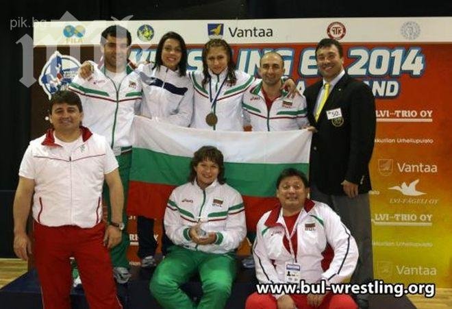 България завърши с 9 медала на Европейското по борба