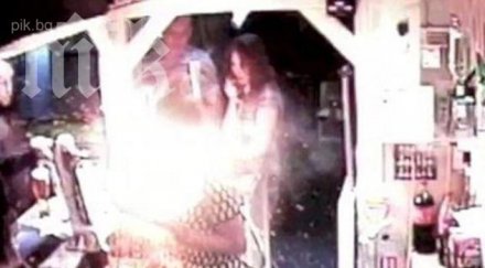 електронна цигара избухна лицето барманка видео