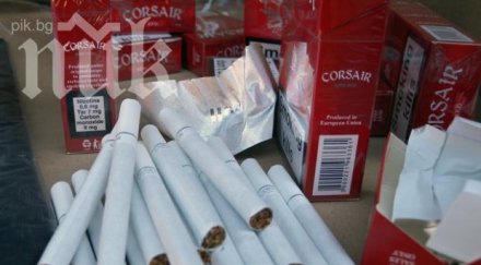 910 000 къса контрабандни цигари спипаха автобус кулата