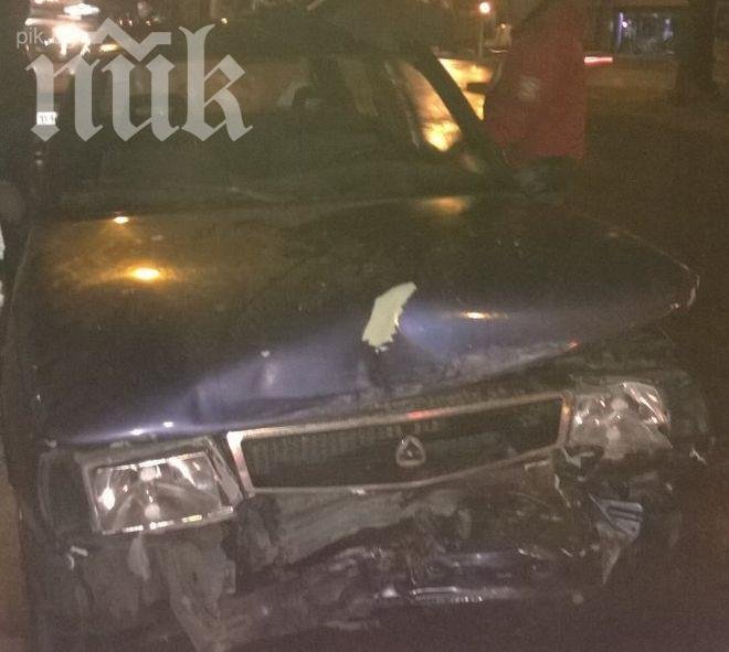 Брутално! Пиян с 1,75 промила блъсна кола с бебе на годинка в Пловдив!