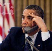 Обама и Меркел обсъдиха Украйна по телефона