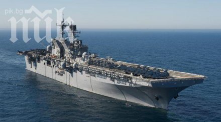 нов американски военен кораб навлиза черно море