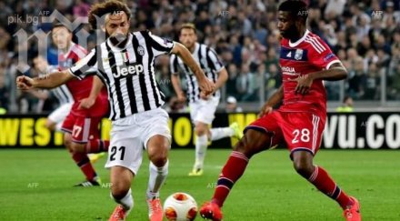 ювентус изхвърли лион европа