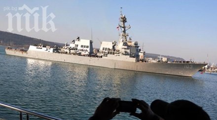 пентагонът потвърди миноносецът доналд кук навлезе акваторията черно море