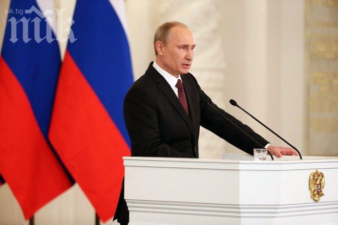 Путин иска анексирането на Крим към Руската федерация да влезе в учебниците