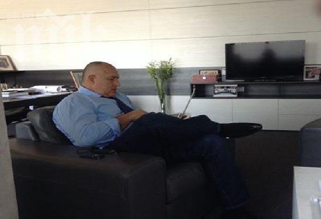 Бойко проведе първия си видео чат в Гугъл+