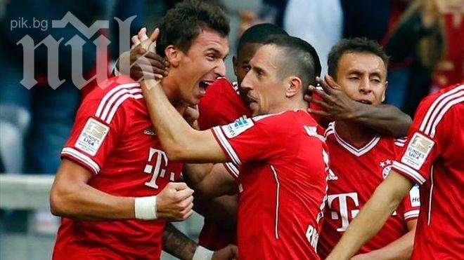 Байерн (Мюнхен) - Манчестър Юнайтед 0:0