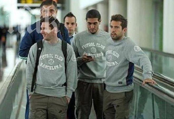 Охранител претърси щателно Лионел Меси на летището в Мадрид