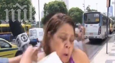 без свян джебчия обра мадама докато дава интервю телевизия