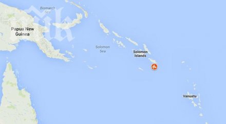 рихтер разтърси соломоновите острови
